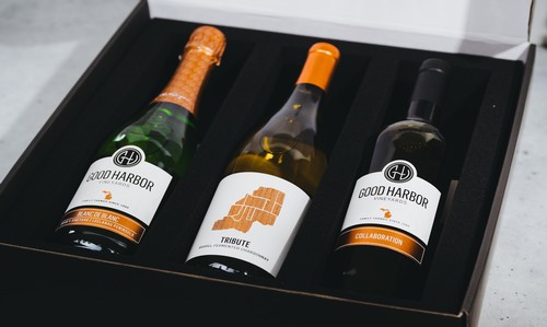 Good Harbor Vineyards 2023 Custom Gift Box with 3 Wines