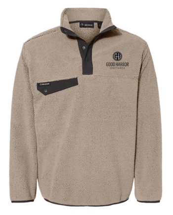 Mens Sherpa Pull Over